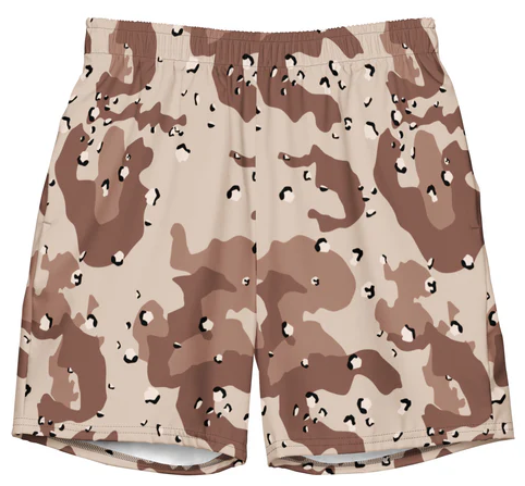 Gallery Dept 'Chocolate Chip' Camo Shorts