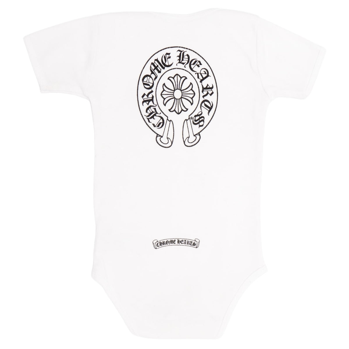 Chrome Hearts 'White' Horseshoe Onesie