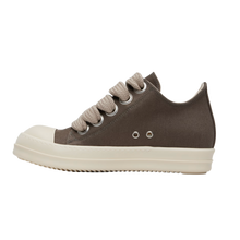 Rick Owens DRKSHDW 'Dust' Canvas Jumbo Lace Low Sneakers