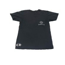 Chrome Hearts 'Black' Plus Cross Scroll Logo Tee