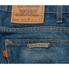 Chrome Hearts 'Blue Cross Patch' Levis Jeans