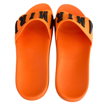 Amiri 'Logo Orange' Pool Slide