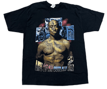 Not Applicable 'Tupac Life of an Outlaw' Vintage Black Tee