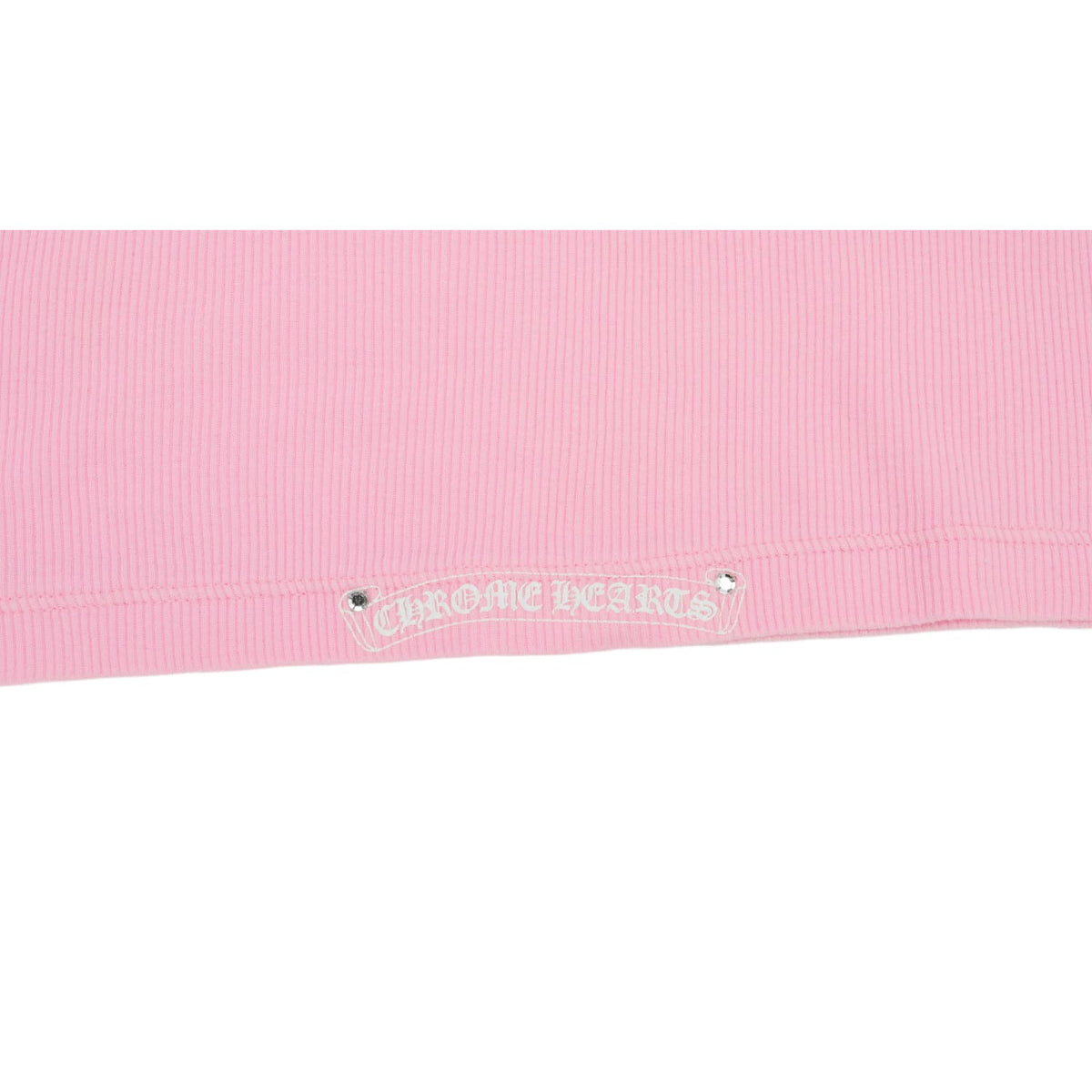 Chrome Hearts Vintage Women's 'Pink' Studded Cross T Bar FUCK YOU Tank Top