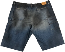 Bossi 'Dark Navy' Studded Denim Shorts