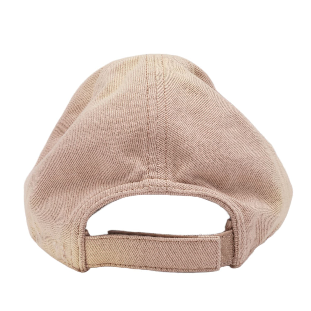 Miu Miu 'Tan & Yellow' Distressed Hat