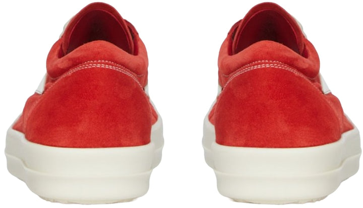 Rick Owens 'Carnelian' Suede Vintage Sneaks