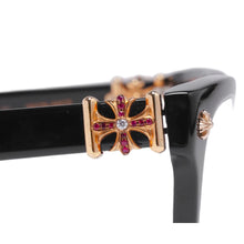 Chrome Hearts 'Vagilante' 22k Pink Sapphire Diamond Glasses
