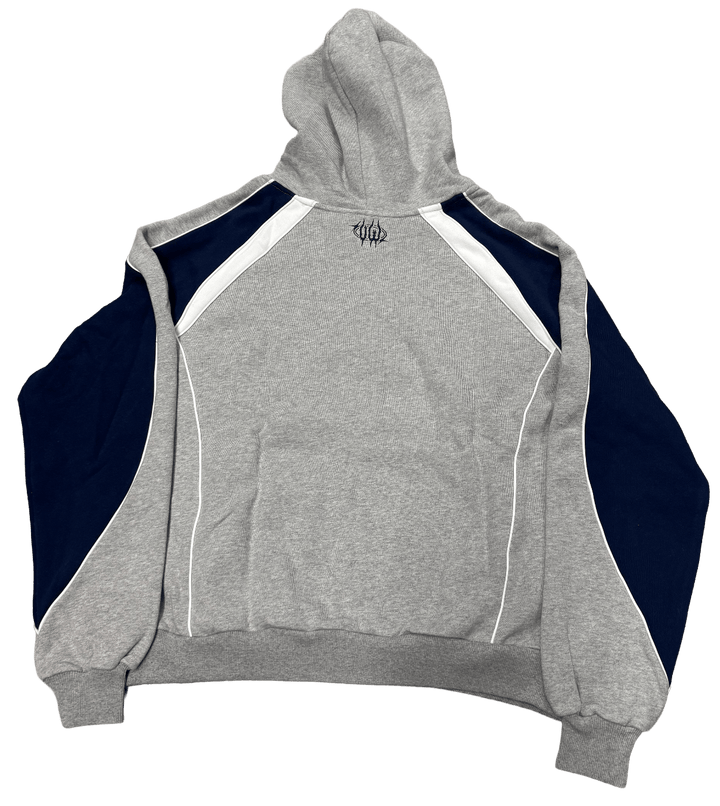 Ultra Wrld 'Navy Panel' Zip Up Hoodie