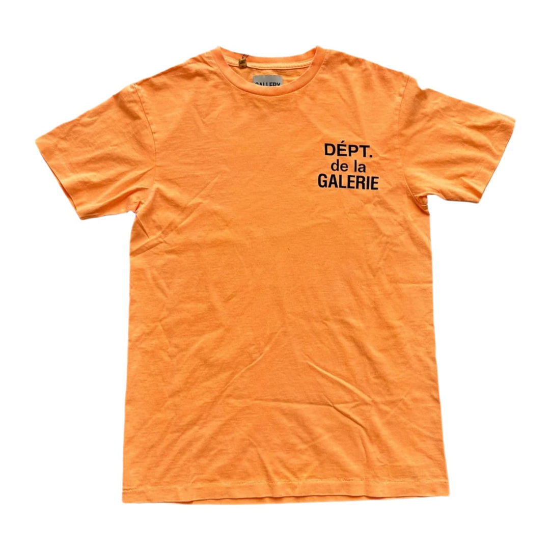 Gallery Dept. 'Orange and Black' French Logo Tee