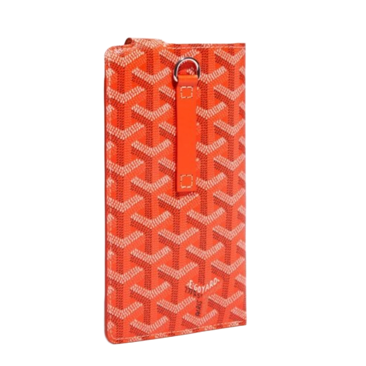 Goyard 'Orange' Montmarte MM Glasses Case