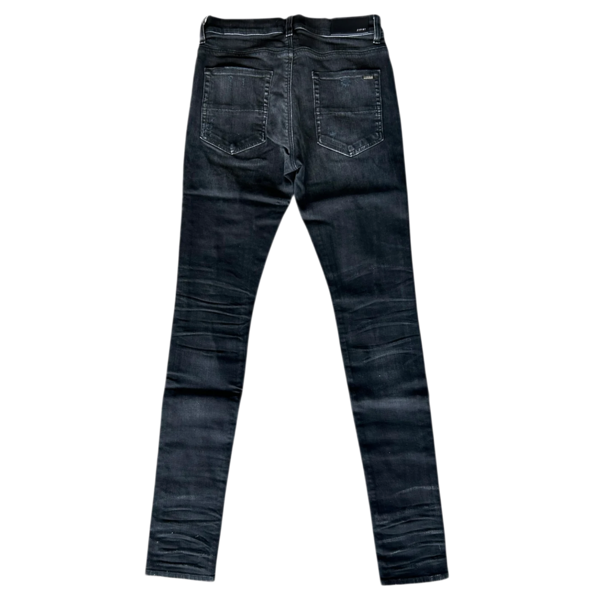 Amiri 'Aged Black Thrasher Plus' Jeans