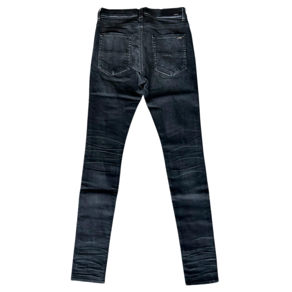 Amiri 'Aged Black Thrasher Plus' Jeans