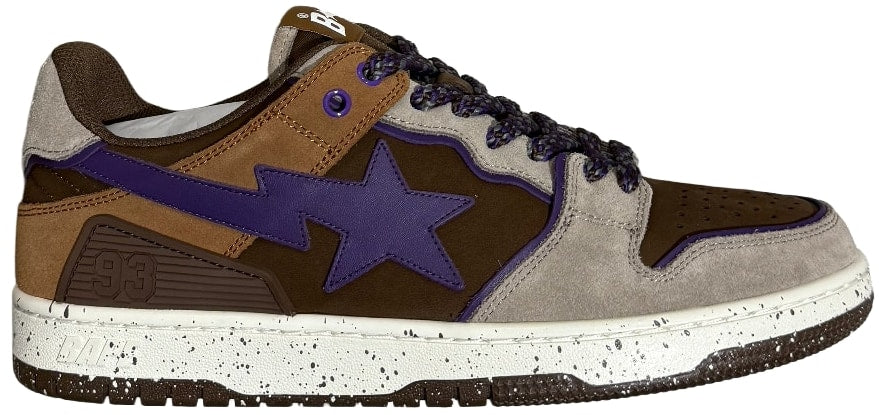 A Bathing Ape Bape Sta 'Brown Purple'