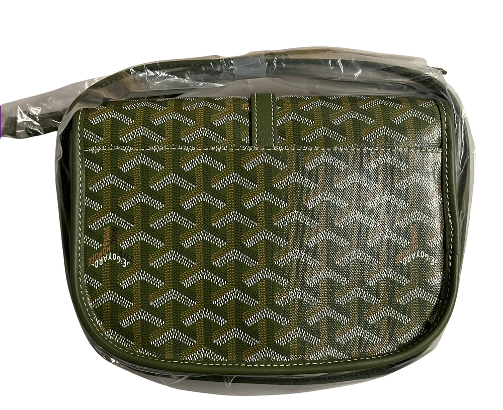 Goyard 'Khaki' Belvedere PM Bag