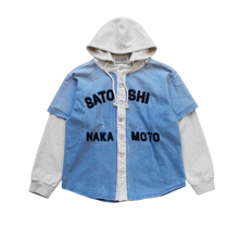 Satoshi Nakamoto 'Knapp Ranch' Blue Baseball Hoodie