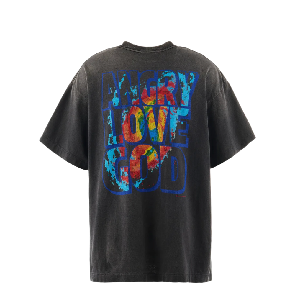Saint Michael x Cactus Plant Flea Market 'Grey' Angry LV GD Tee
