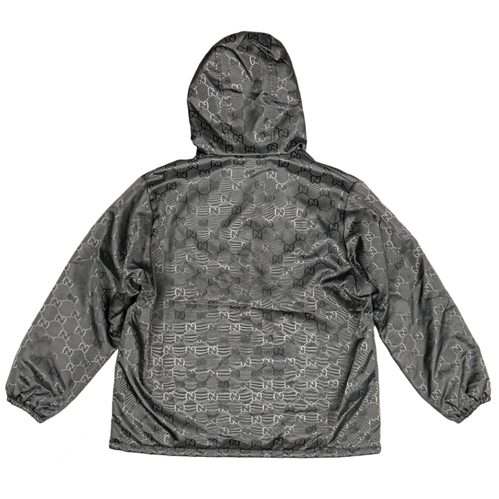 Gucci 'Off The Grid Nylon Graphite Grey' Zip Jacket