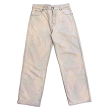 Loewe 'Beige' Diamond Print Jeans