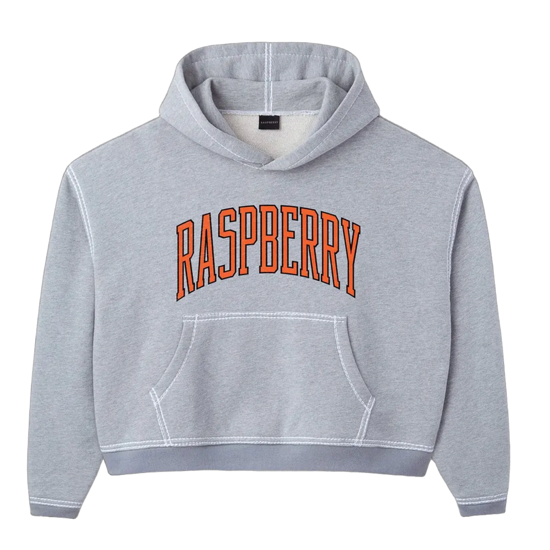 Gold+Vintage Gallery Raspberry Hills 'SF Grey' Hoodie
