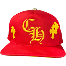 Chrome Hearts 'Cherry Red' Cross Patch Hat