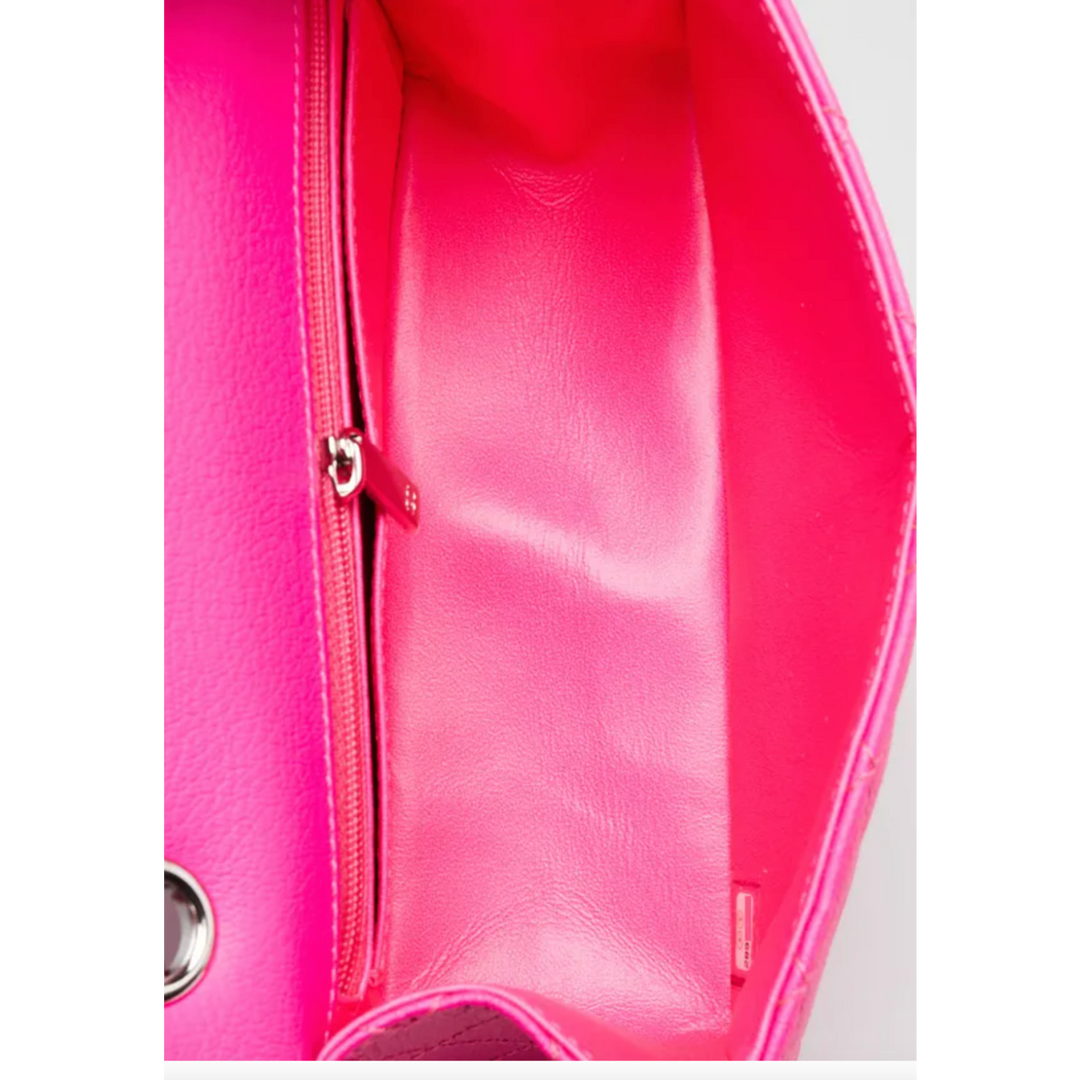 Chanel 19K 'Neon Pink Reissue' Mini Flap Bag