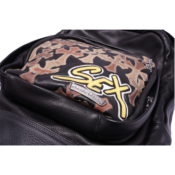 Chrome Hearts 'Desert Camo Patch' 7th Grade Leather Backpack