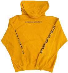 Chrome Hearts 'Yellow & Black' Vertical Logo Hoodie