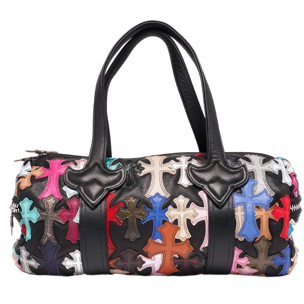 Chrome Hearts 'Multicolor' Cross Patch Keepall Medium Duffle Bag