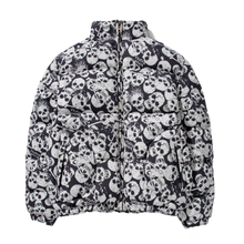 ERL 'White' Skull Print Puffer Jacket