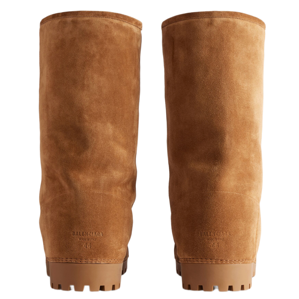 Balenciaga 'Tan' Fur High Boots
