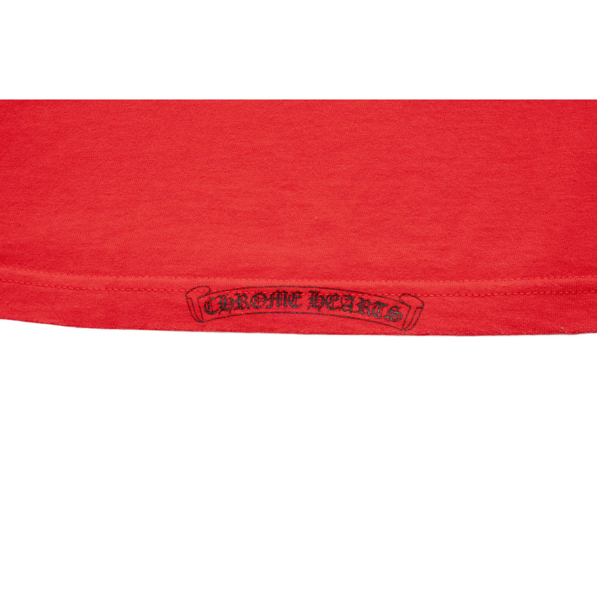 Chrome Hearts 'Vine Dagger' Red Vintage Pocket Tee