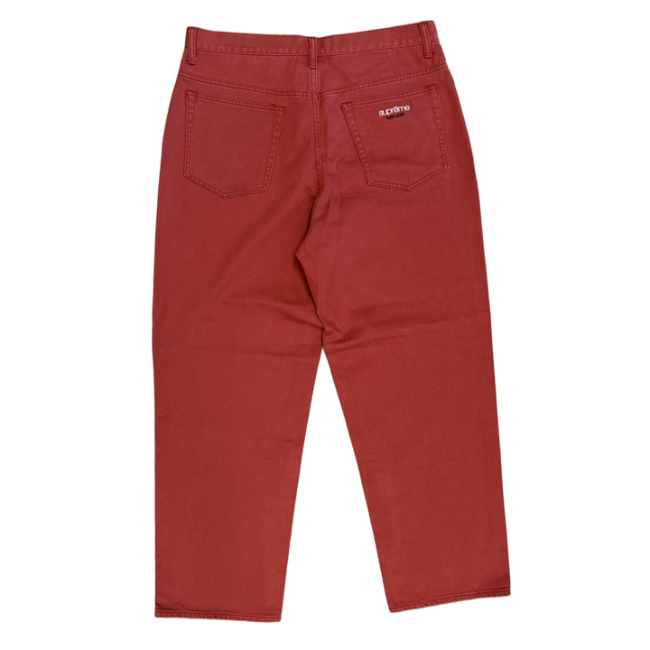Supreme 'Red Clay' Denim Jeans