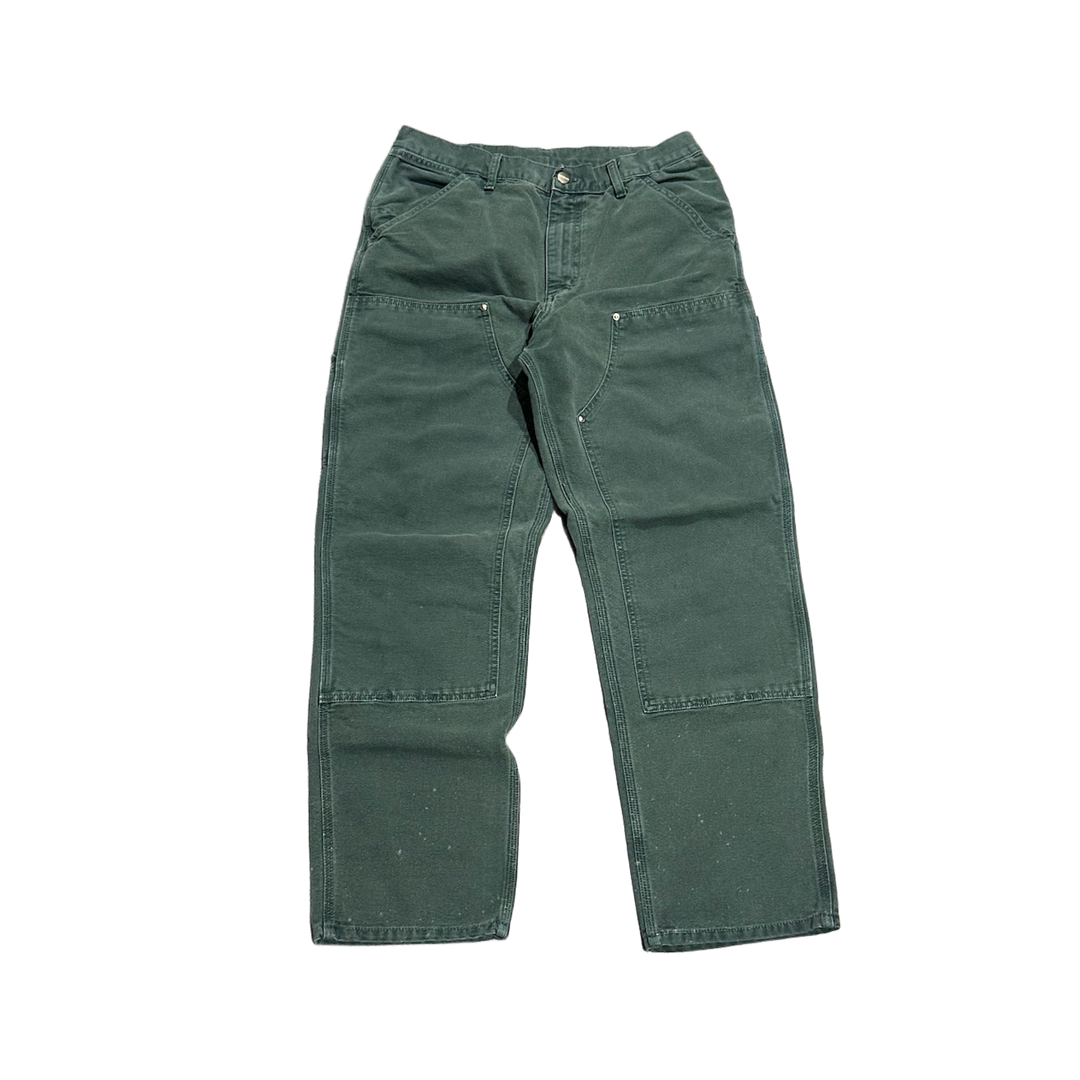 Carhartt 'Green' Double Knee Carpenter Pants