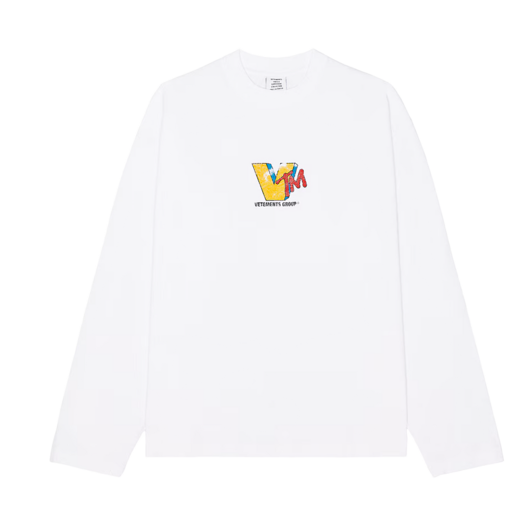 Vetements 'VTM' White Longsleeve