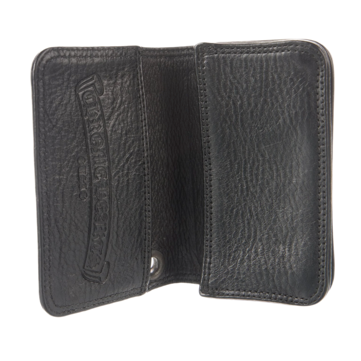 Chrome Hearts 'Black' Leather Bifold Wallet