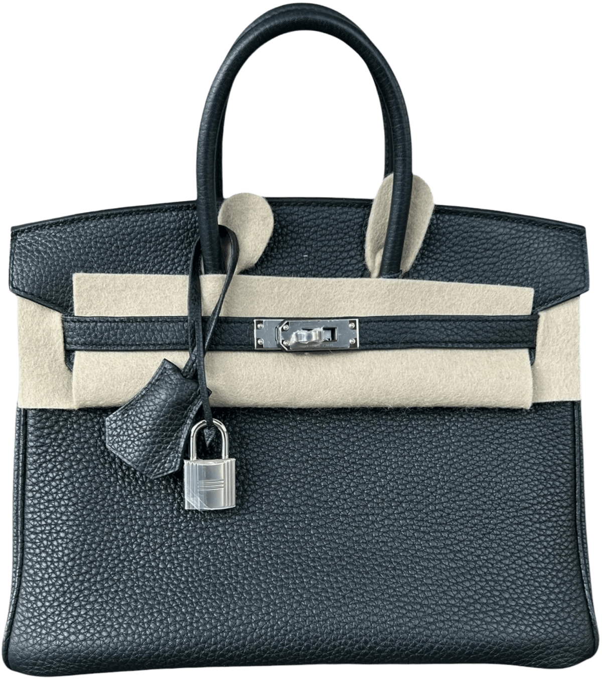Hermès 'Black' Palladium Hardware Togo Birkin 25