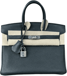 Hermès 'Black' Palladium Hardware Togo Birkin 25
