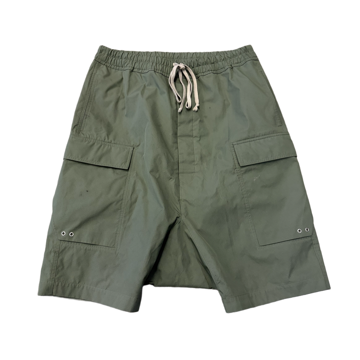 Rick Owens 'Moss' Cargo Shorts