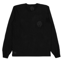 Chrome Hearts  'Black' Staff Horseshoe Logo Longsleeve