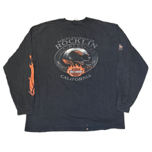 Harley Davidson 'Black' Rocklin CA Vintage Longsleeve Tee