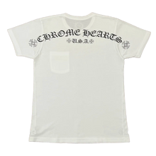 Chrome Hearts 'USA Logo' White Pocket Tee