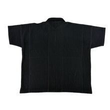 Homme Plissé Issey Miyake 'Black' Pleated Button Down Shirt