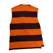 Burberry 'Orange' Stripe Sleeveless Polo