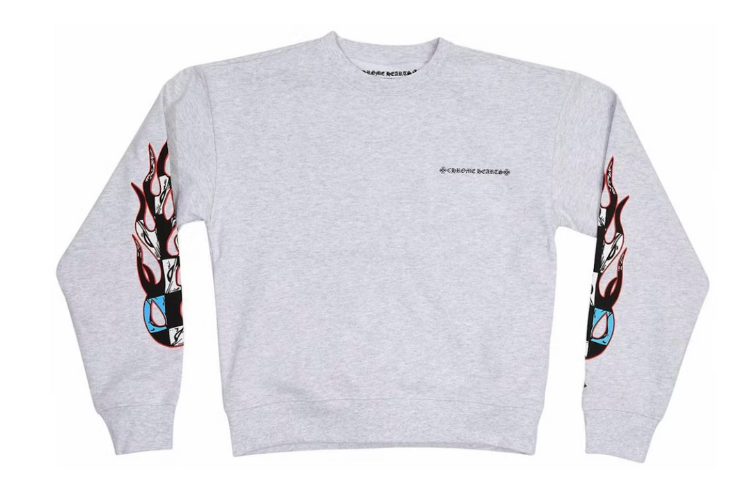 Chrome Hearts Matty Boy 'Brain' Crewneck