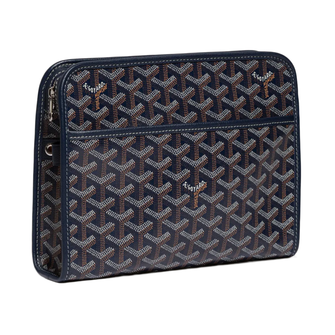 Goyard 'Navy' Jouvence MM Toiletry Bag