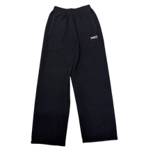 Balenciaga 'Campaign Logo' Black Fleece Pants