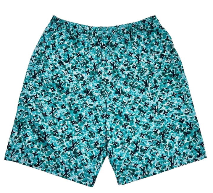 Louis Vuitton 'Teal' Nylon Shorts