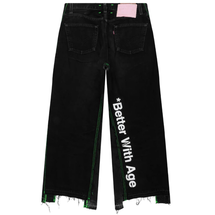 *Better With Age 'Monroe' Triple-Wide Black Jeans