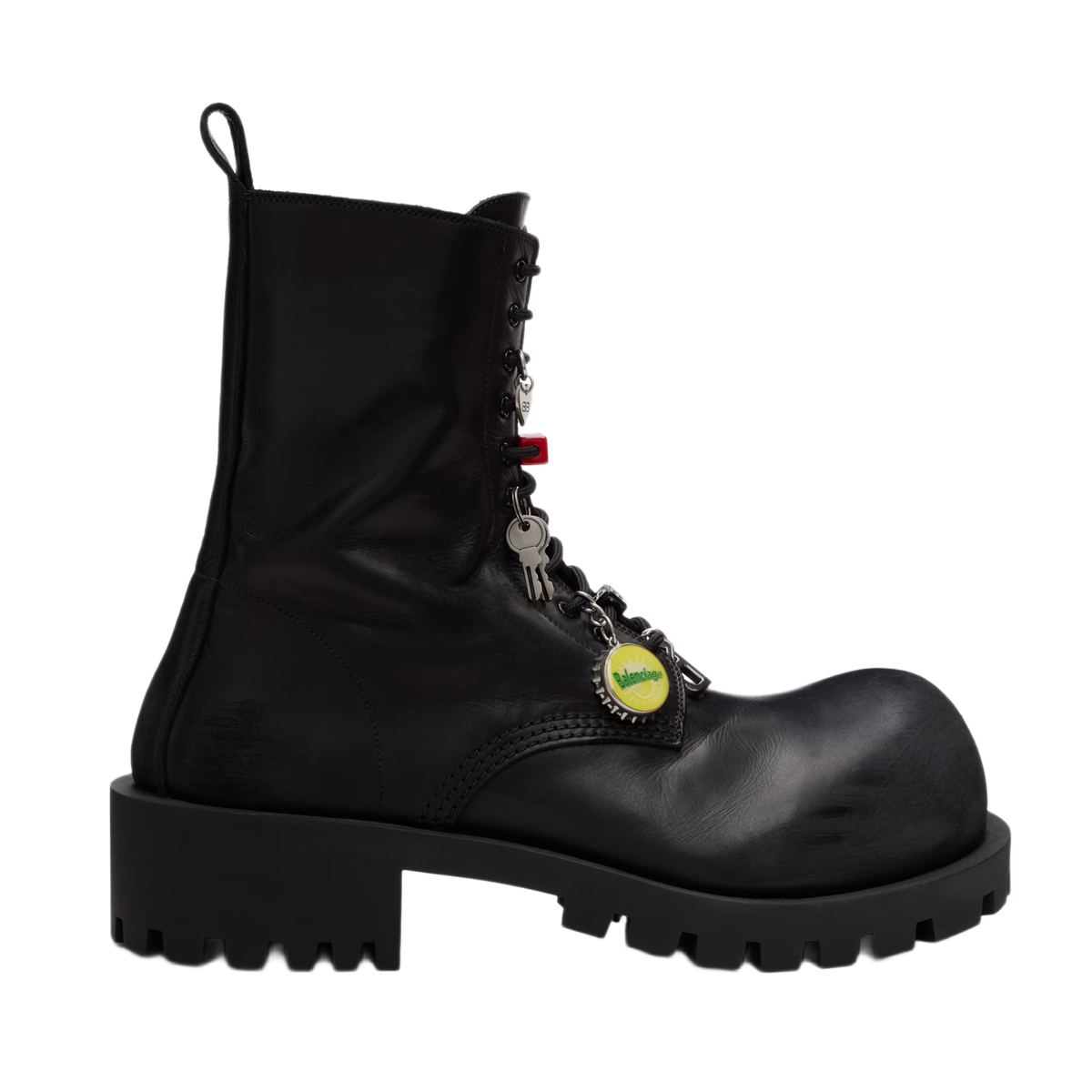 Balenciaga 'Hummer Charm' Black Boot